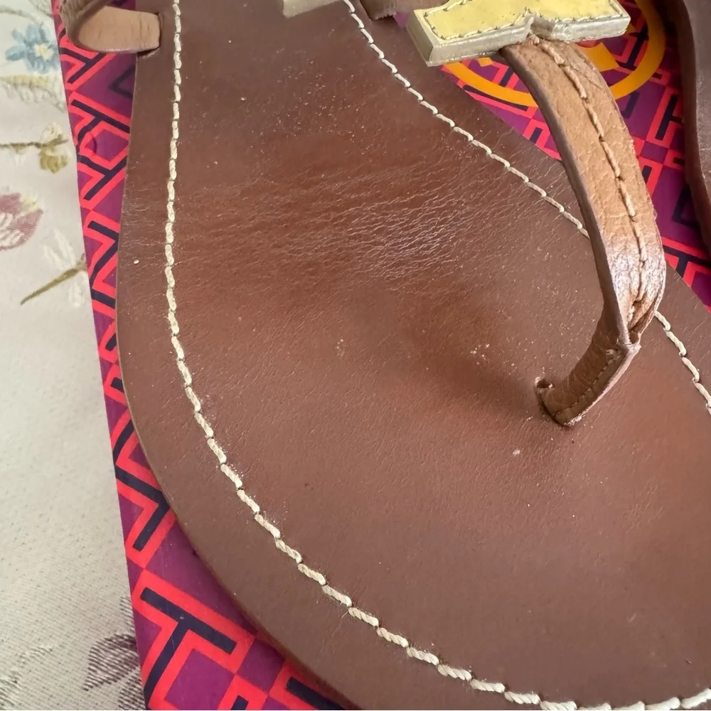 Tory Burch Chandler Flat Sandal - SIZE 10.5